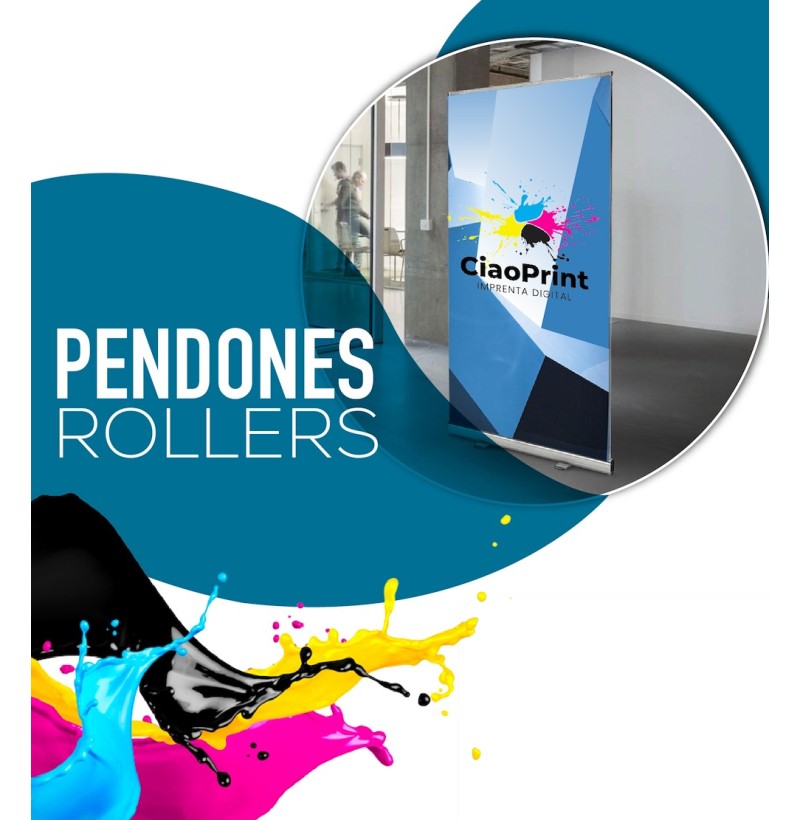 Pendones Rollers 60x90cm